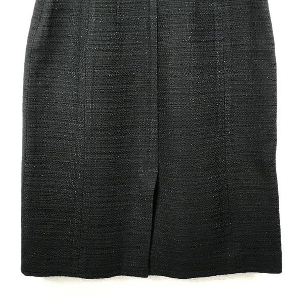 Theory Black Wool Blend Sleeveless Dress - Picture 9 of 9